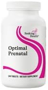 Seeking Health Optimal Prenatal, Women’s Vitamin B12, Methylfolate, 240 Vegetarian