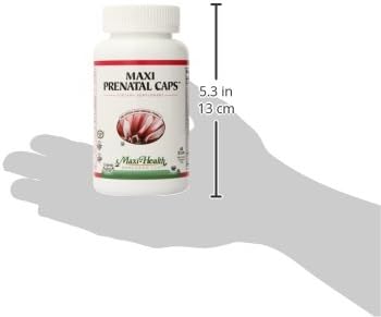 Maxi Health Prenatal Caps Multivitamins 60 Count