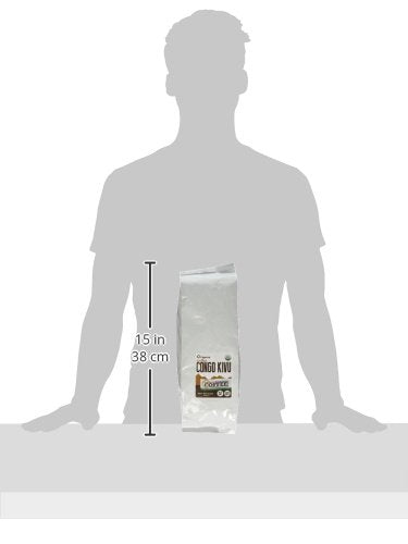 Fresh Roasted Coffee, Organic Congo Kivu, 2 lb (32 oz), Light Roast, Kosher, Whole Bean