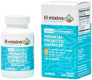 Lil Mixins Early Allergen Prenatal Probiotics 1 Month