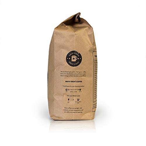 5lb Fair Trade Organic Certified Colombian Ground Coffee Light Roast,100% Arabica Specialty Coffee, 80 ounces, 5 pounds, Bulk Coffee