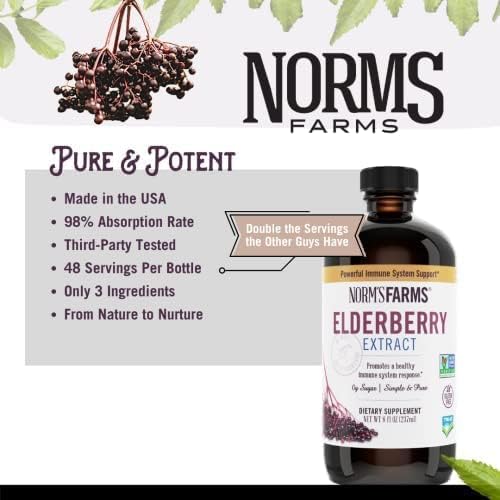 Norm's Farms American Elderberry Extract 2 8 8 Oz.