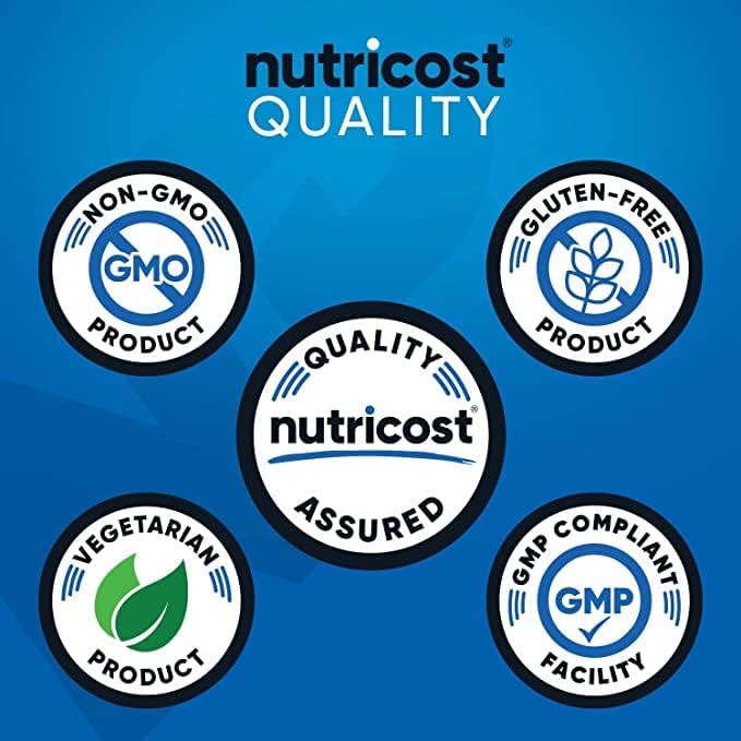 Nutricost GABA (Gamma Aminobutyric Acid) 750mg, 240 Capsules, 240 Servings
