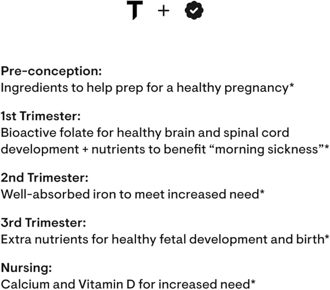 THORNE Basic Prenatal 18 Vitamins 90 Capsules 30 Servings