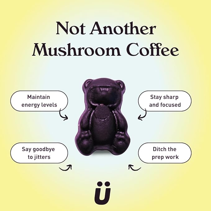 Gruns Nutrops Functional Nootropics Mushroom Gummies,