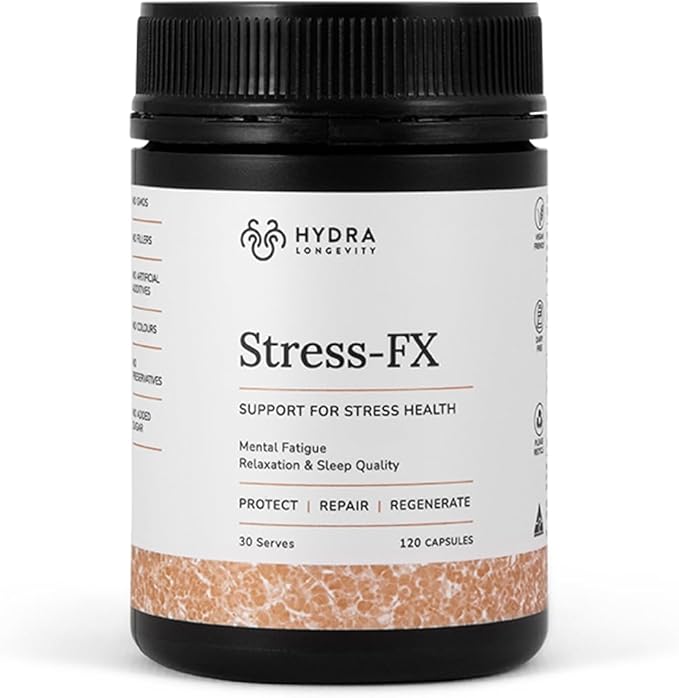Stress-FX Stress Support & Mood Support 120 Capsules (30 Servings)