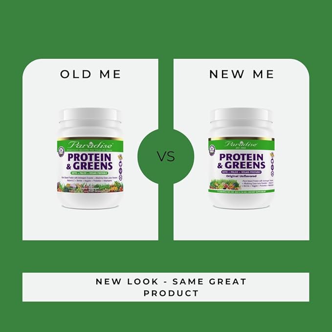 Paradise Herbs, ORAC Energy Proteins & 24 Servings 1 Scoop 20g Protein, 15