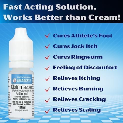 Clotrimazole 1% Antifungal Topical Solution 1) Maximum
