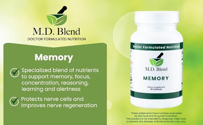 Memory - Natural Blend - Expert 30 Capsules 1 Pack