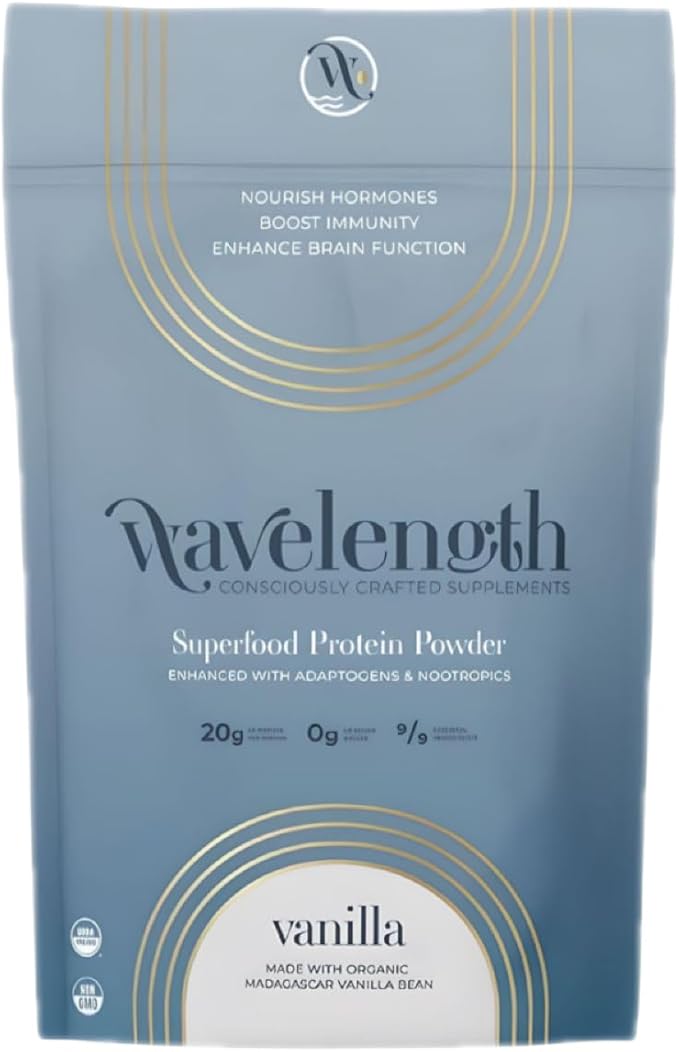 VANILLA Organic Plant-Based Superfood Protein Powder! 24.36
