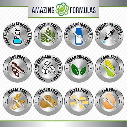 Amazing Formulas GABA 750mg Per Serving 100 Veggie