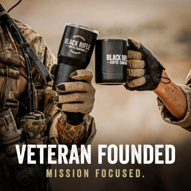 Black Rifle Coffee Company Hazelnut, Flavored Medium Roast Ground Coffee, 12 OZ Bag