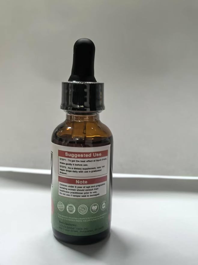 Sea Moss Black Seed Oil Soursop Liquid Drops with Bladderwrack Burdock Root Turmeric - Multimineral & Vitamins Superfood Drops Organic Non-GMO for Immune & Digestive & Cell Support Skin Hair