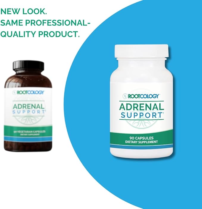 Adrenal Support - Rootcology Adaptogenic Herbal B6, Licorice (90 capsules)