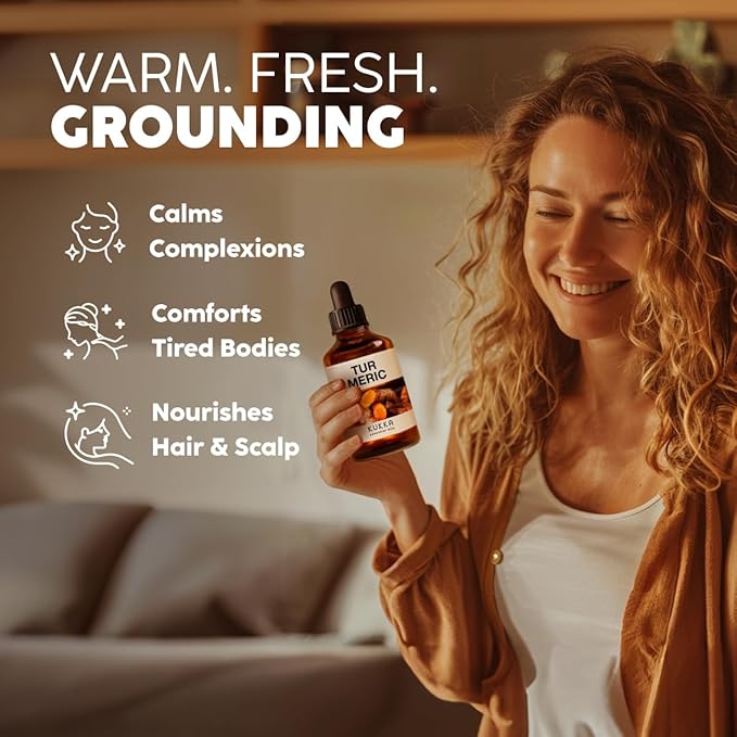 Kukka Turmeric Oil for Skin 4 Fl 100% Pure