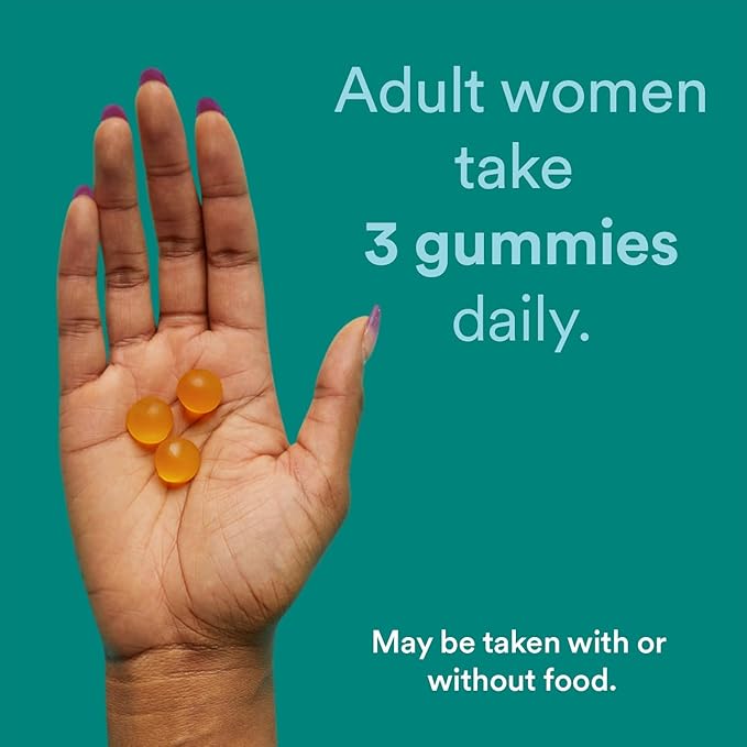 SmartyPants Prenatal Vitamins for Women, Sugar 3 (ALA) D3, C, B12, B6, B6, Vitamin 60 Count (20 Day