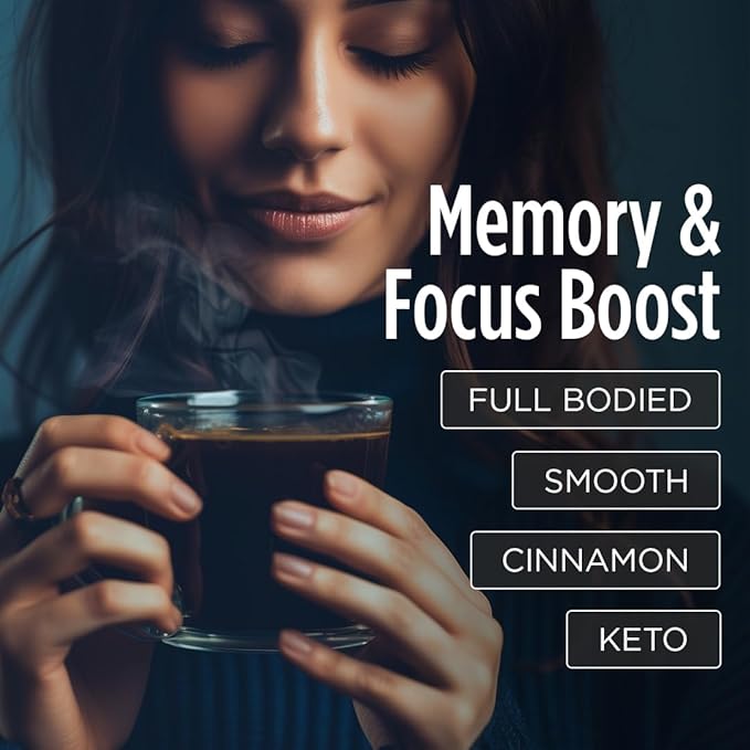 Decaf Genius Keto Coffee Pods with MCT Oil, Turmeric, and B Vitamins by VitaCup for Focus in Recyclable Single Serve Pod Compatible with K-Cup Brewers Including Keurig 2.0, 16 CT