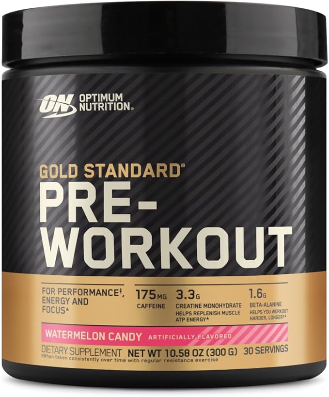 Optimum Nutrition Gold Standard Pre-Workout, Vitamin 30 Servings