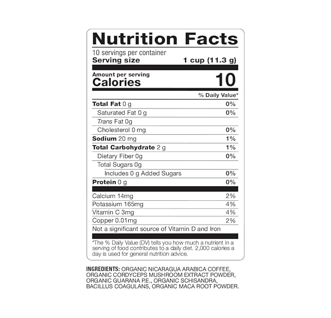 BareOrganics ENERGIZING USDA Organic Coffee Infused with Superfoods & Probiotics, Organic Coffee Pods, Compatible Organic Coffee Pods, Vegan, Gluten Free Single Serve 80ct Bulk Pack (15948)