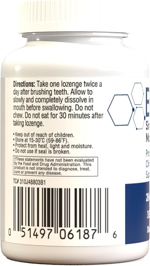Oral Probiotic K12 & BL-04 for Sinus, Tonsil Stones, Bad Breath, Post Nasal Drip, Throat & Mouth. Improve Upper Respiratory Health with Clinically Proven Oral Probiotics (2 Pack)