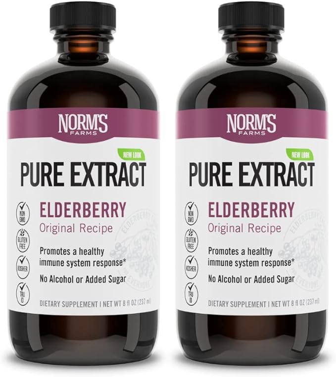 Norm's Farms American Elderberry Extract 2 8 8 Oz.