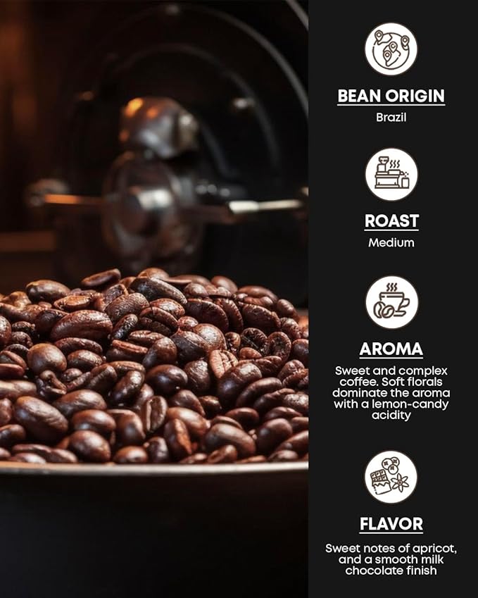 Kimera Koffee Organic Ground Coffee - 12 oz - Endurance Blend Medium Roast Ground Coffee with L-Tyrosine, Vitamin B12 and Glycine - Enjoy a Rich Organic Coffee Any Time of Day