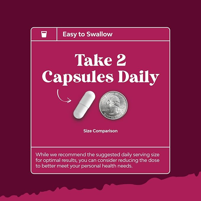 Organic Maca Root Capsules for Women 30ct