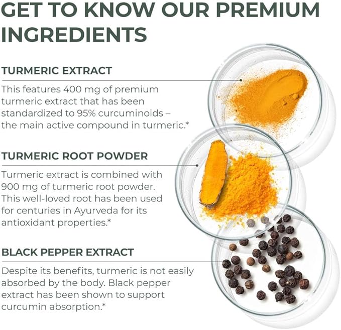 Primal Harvest 1 Pack, Primal Turmeric 60 Capsules