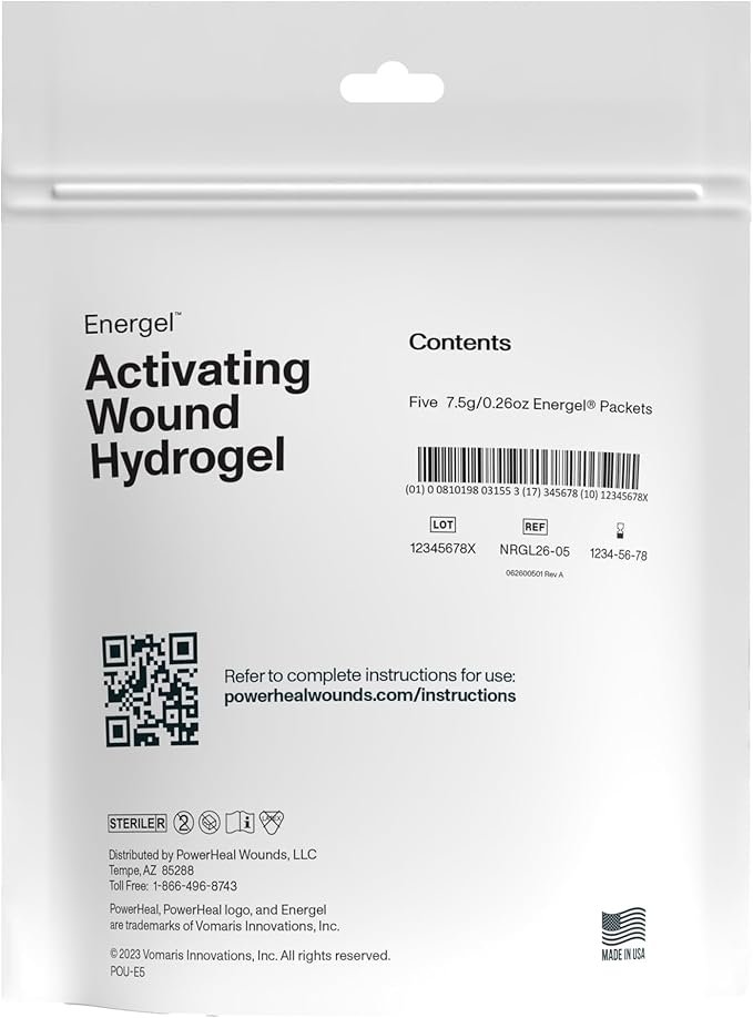 Energel Hydrogel – Wound Gel to 5-Pack, 0.26 0.26 Oz