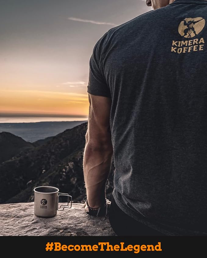 Kimera Koffee - Organic Medium Roast Ground Coffee|Power Blend | Infused with Alpha GPC and Vitamin D | Optimize Focus & Concentration | Boost Energy Level | Enhance Athletic Performance | 12oz