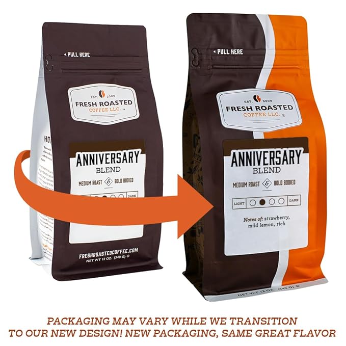 Fresh Roasted Coffee, Fair Trade Organic Timor, 12 oz, Medium Roast, Kosher RFA, Whole Bean
