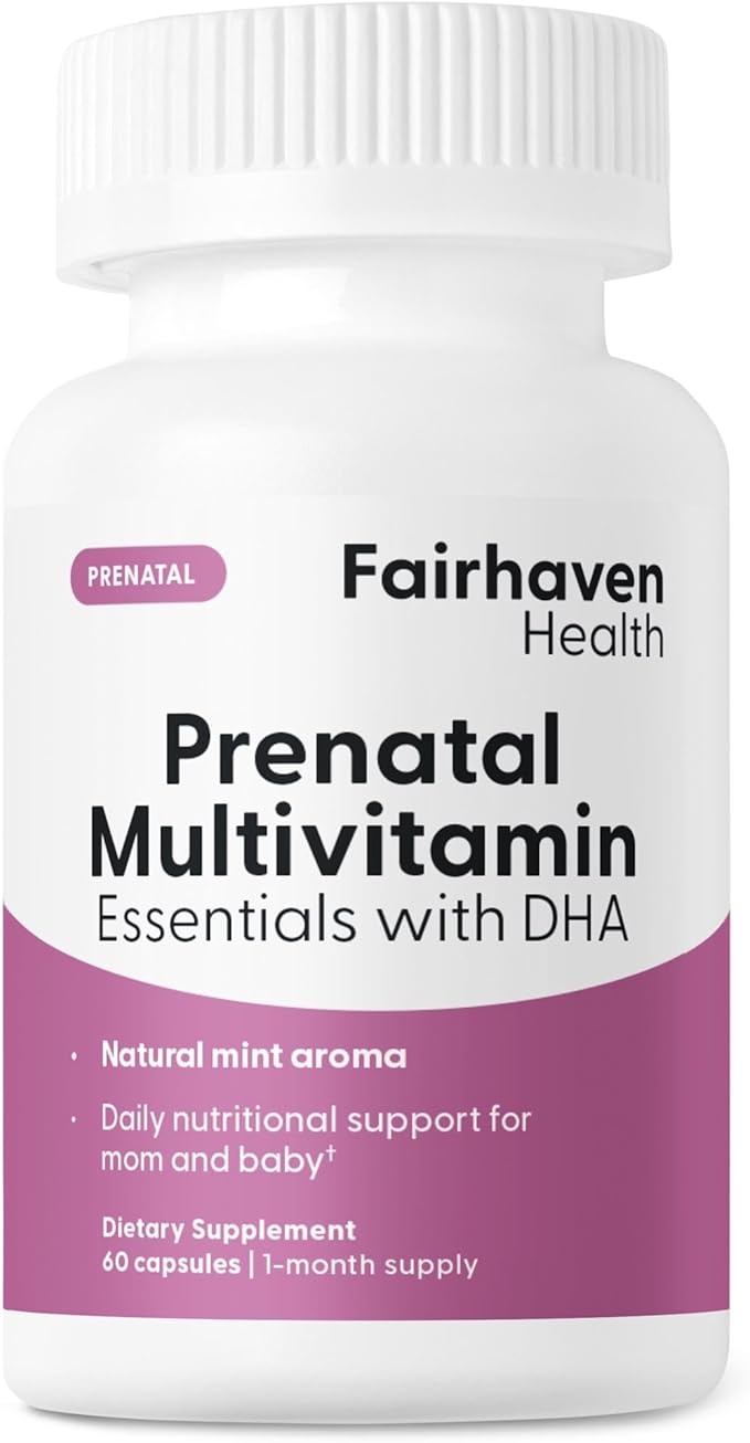 Fairhaven Health Prenatal Multivitamin Essentials 60 Capsules