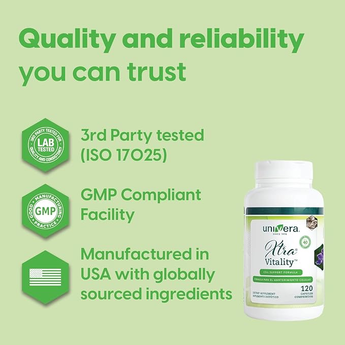 Univera Xtra Vitality B6, American 120 capsules