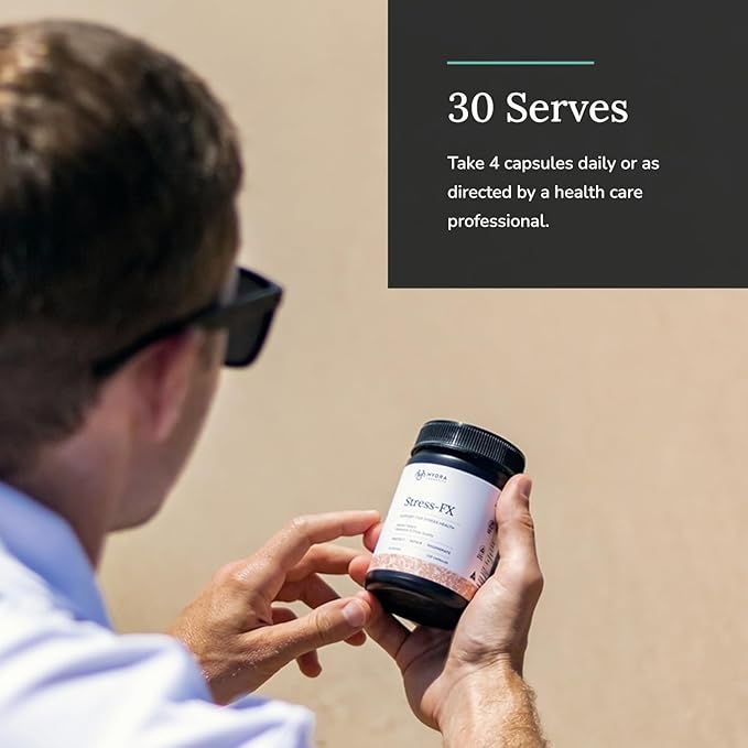 Stress-FX Stress Support & Mood Support 120 Capsules (30 Servings)