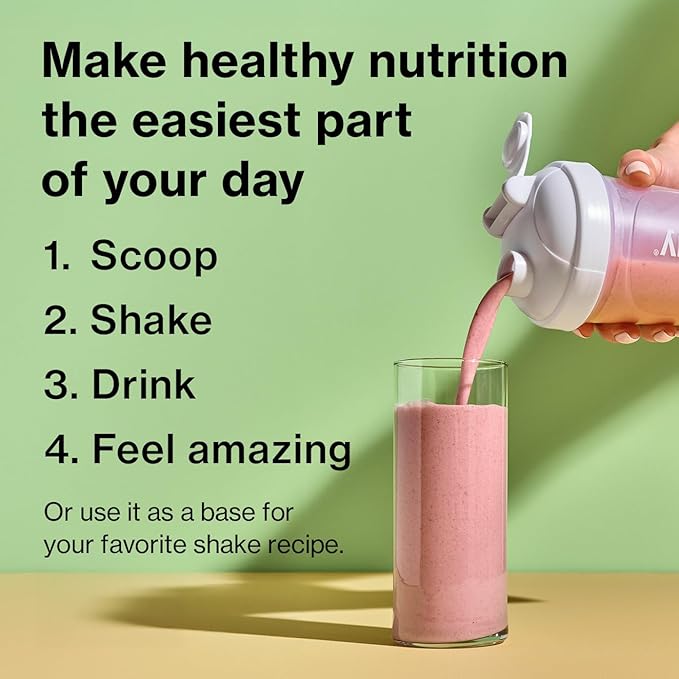 Shakeology Vegan Protein Powder - Gluten Free, Superfood Protein Shake - Helps Support Healthy Weight Loss, Lean Muscle Support, Gut Health, Manage Effects of Stress, Cafe Latte - 30 Servings