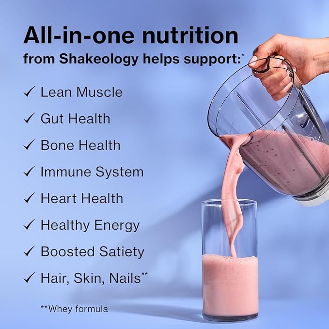 Shakeology Vegan Protein Powder - Gluten Free, Superfood Protein Shake - Helps Support Healthy Weight Loss, Lean Muscle Support, Gut Health, Manage Effects of Stress, Cafe Latte - 30 Servings