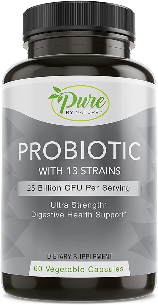 Pure By Nature Shelf Stable Probiotics 60 Vegan