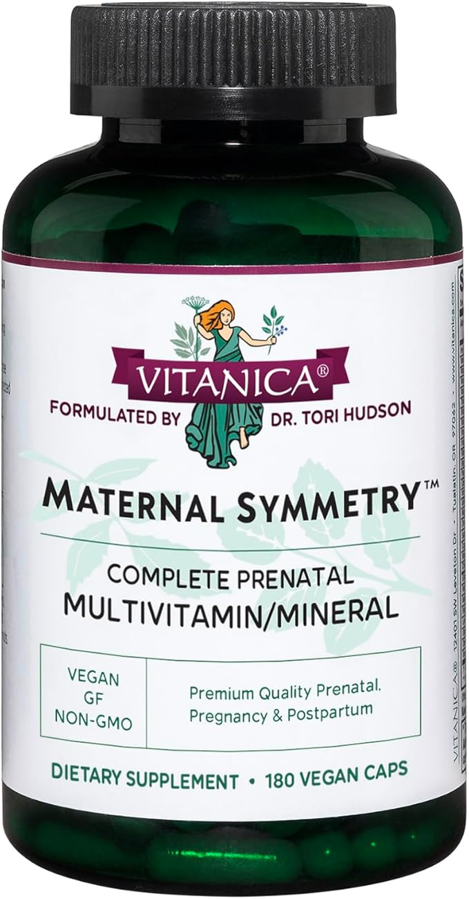 Vitanica Maternal Symmetry, Prenatal and Postnatal 180 Capsules