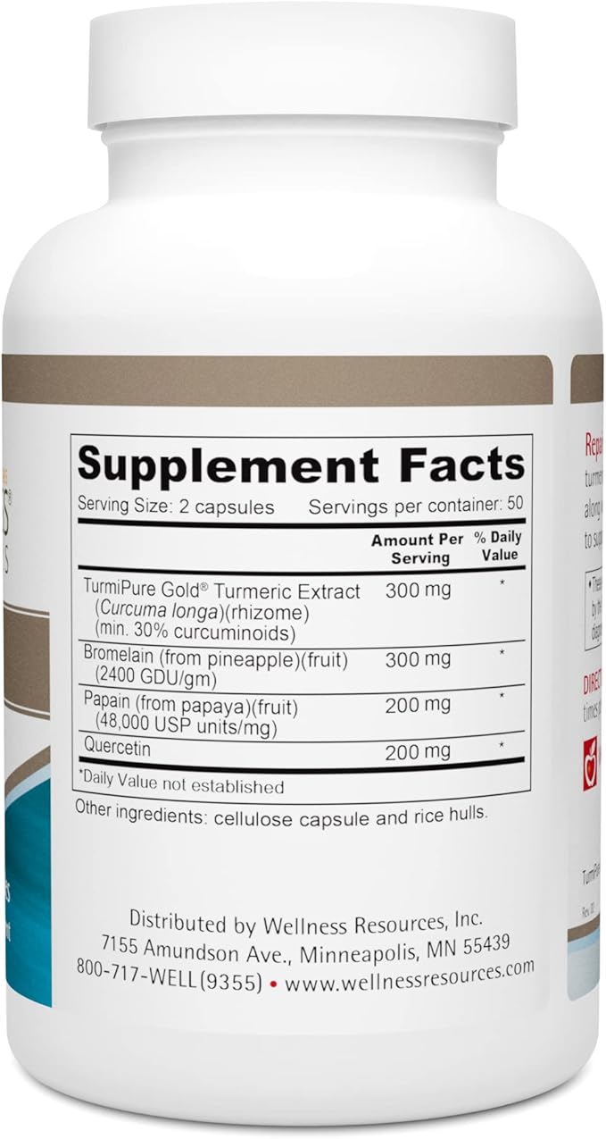 Repair Plus Featuring TurmiPure Gold Turmeric (100 Capsules)