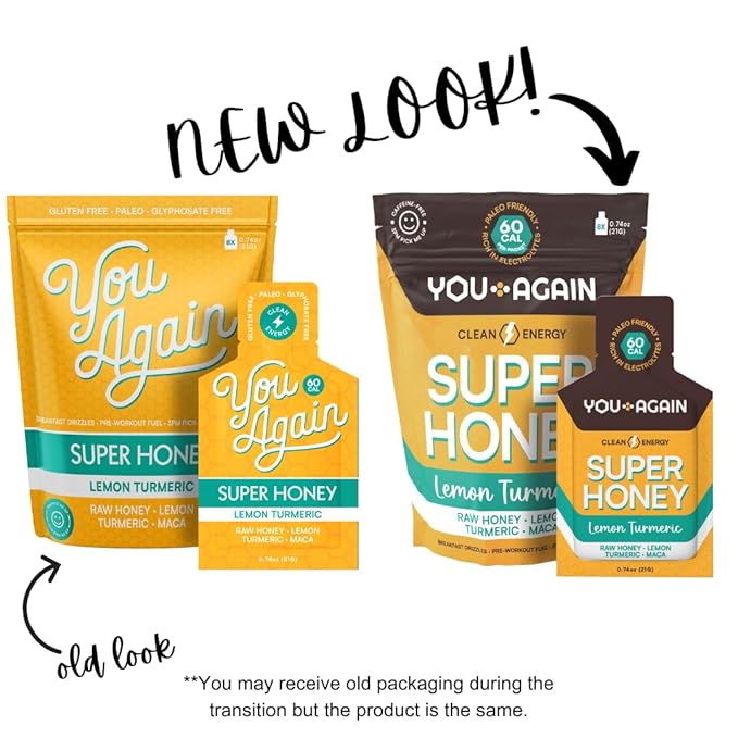 You Again Super Honey Lemon Turmeric Packets 8 Count