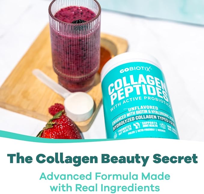 Collagen Powder Supplement with Probiotics 30 Servings