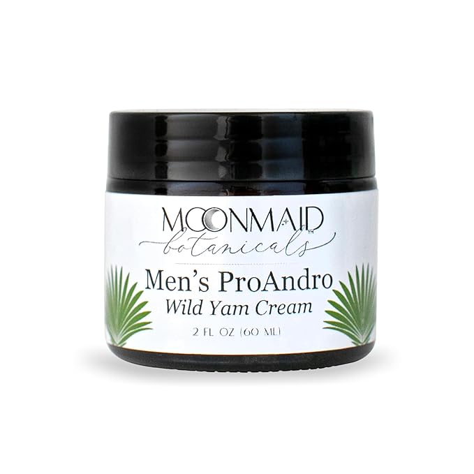 ProAndro Men’s Saw Palmetto & Wild Yam Cream for Hormone Balance 60ml | Organic Wild Yam Cream for Prostate Health, Hormonal Balance & Vitality | Made in USA | USDA Certified