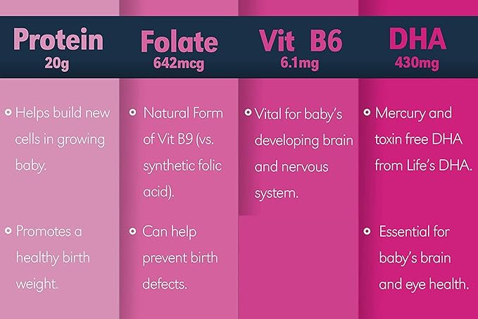 Baby Booster Chocolate Mocha Prenatal Vitamin Sickness,16.4Oz(1.03LB) 465G 465G
