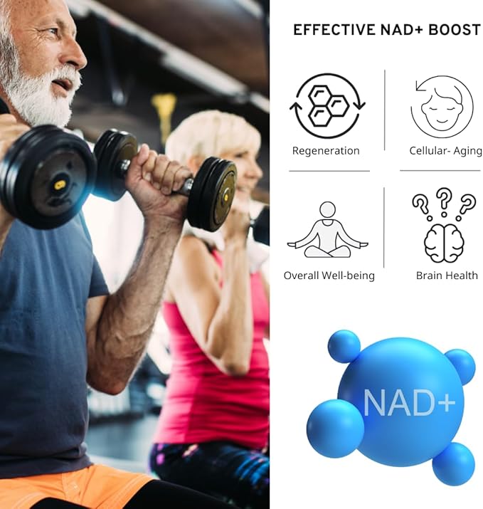 NAD Supplement 1000mg - Pure NAD Supplement for Anti-Aging