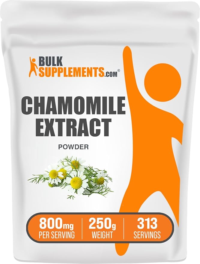 BulkSupplements.com Chamomile Extract Powder 800mg per 250g (8.8 (8.8 oz) 1)