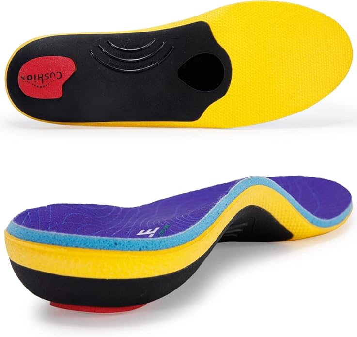 VALSOLE Heavy Duty Support Pain Relief Orthotics 220+ lbs