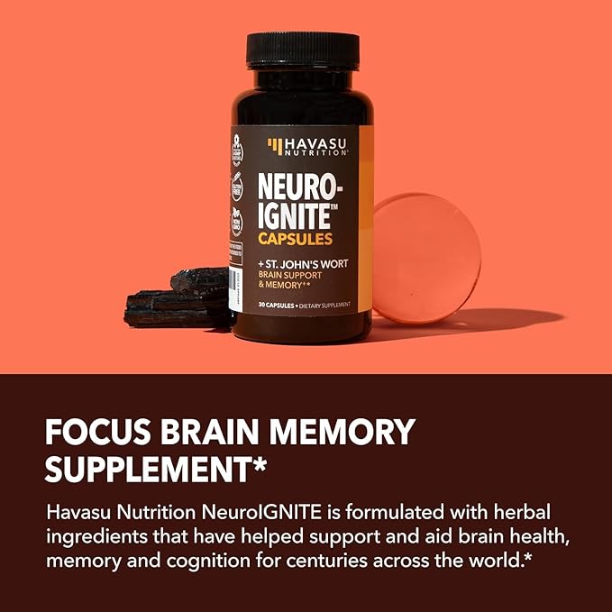 NeuroIgnite Brain Supplements for Memory and 1 Month