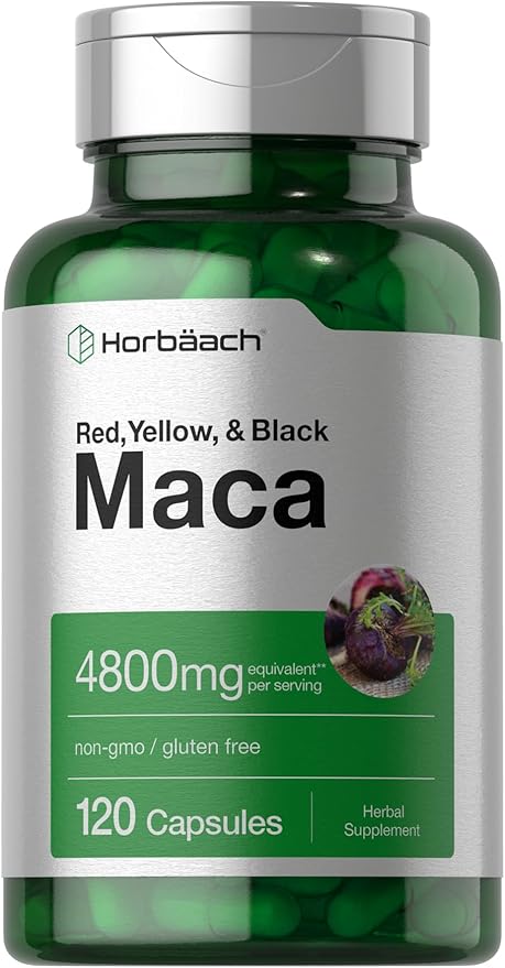 Horbäach Maca Root Capsules 120 Pills
