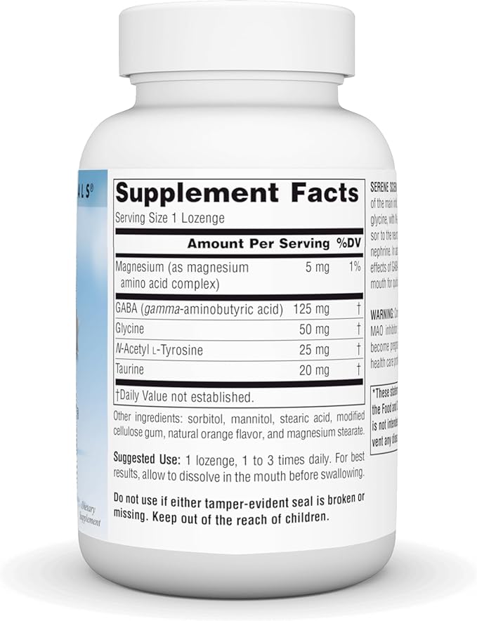 Source Naturals Serene Science, GABA Calm 120 Lozenges