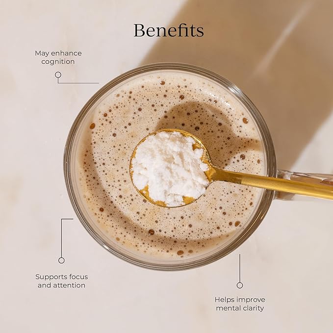 CYMBIOTIKA Nootropic Creamer with MCT Oil, L-Theanine, and Alpha GPC, Enhance Focus, Mental Clarity, and Energy, Sugar-Free, Keto-Friendly Brain Boosting Coffee Creamer for Cognitive Performance and Stress Relief